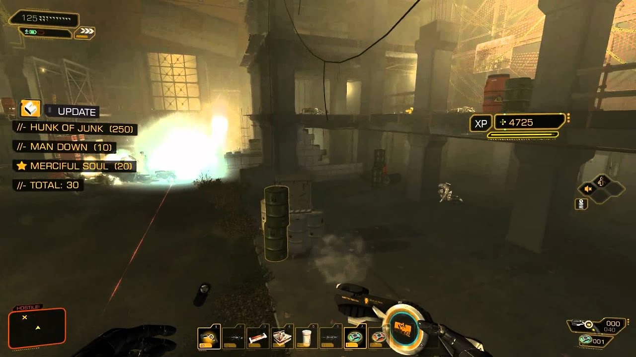 Deus Ex - Human Revolution: Saving Malik the easy way