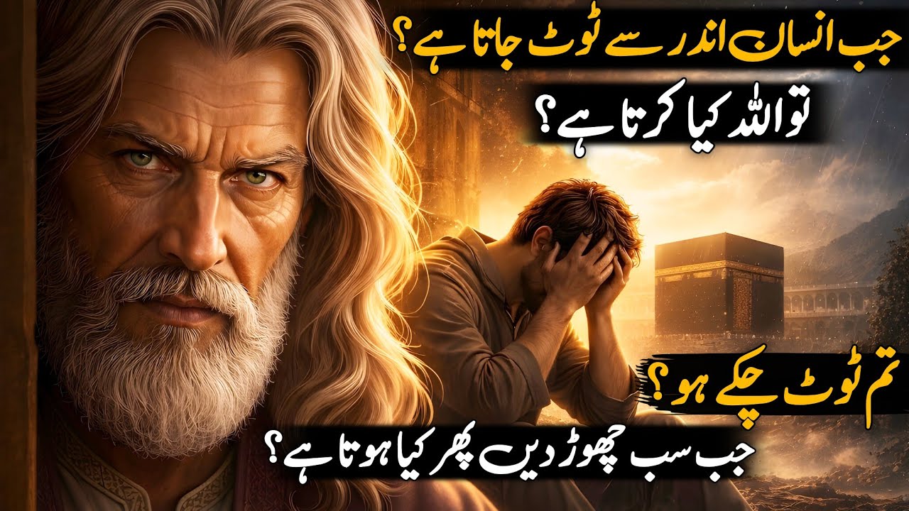 Jab Insaan Andar Se Toot Jata Hai To Allah Kya Karta Hai? - Dil Ko Sukoon Dene Wali Haqeeqat 