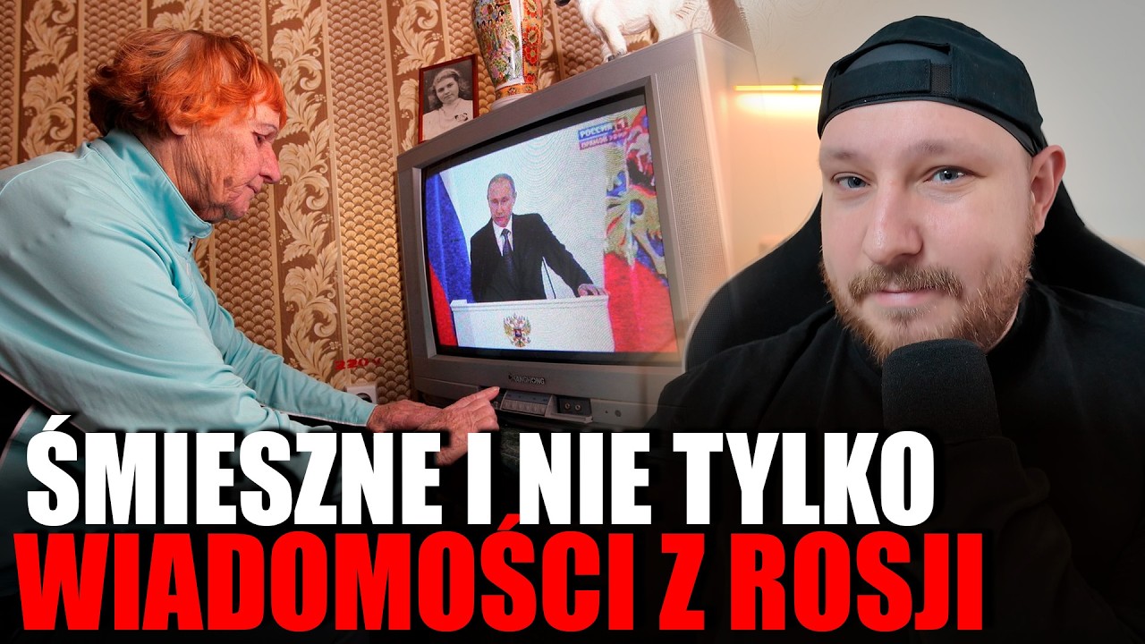 Rosjanie nadal rozśmieszają swoimi wiadomościami. Otwieram nowy kanał