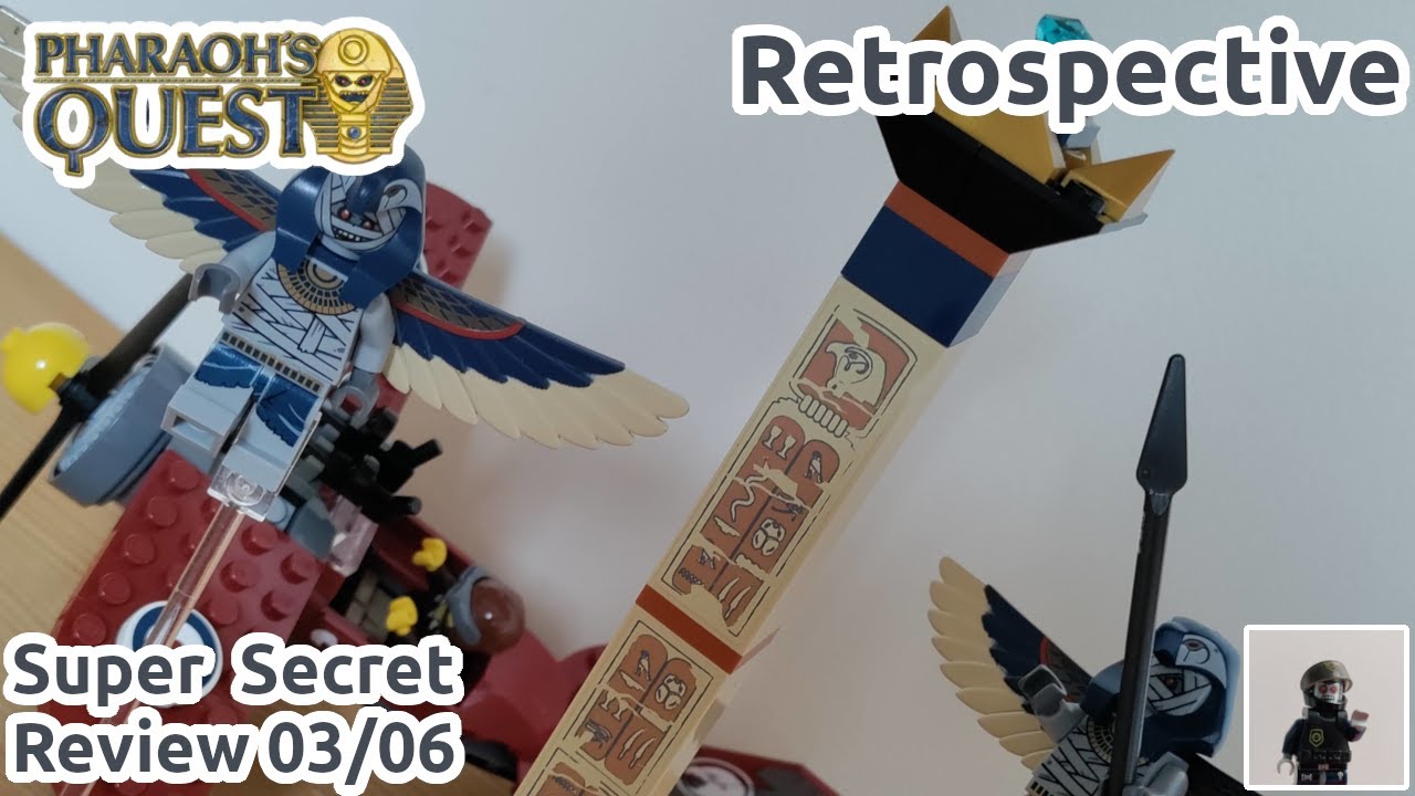 LEGO review 7307: Flying Mummy Attack (2011, Pharaoh's Quest) 🔎