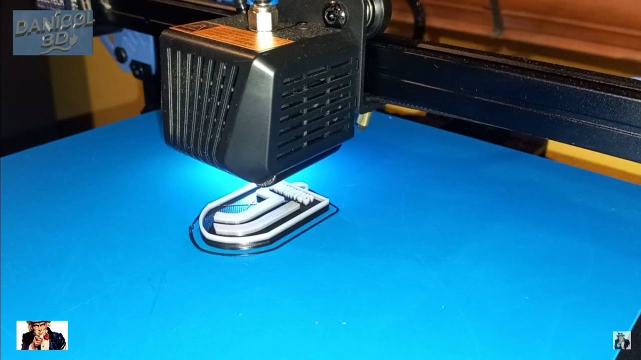 Cambiare Filamento e Possibile Durante la Stampa - Stampante 3D - Portachiavi Juventus Mizar S
