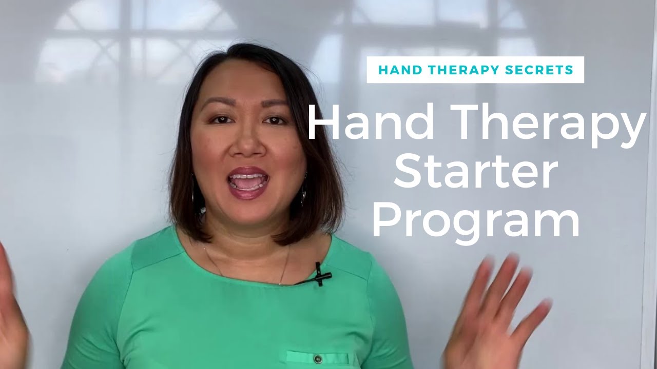 Make Hand Therapy EASY. FUN. DOABLE. | A Program for OT's New To Hand Therapy