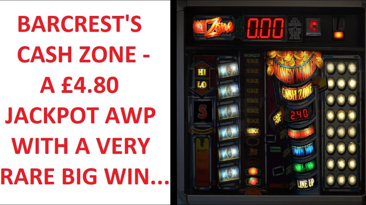 Barcrest's Cash Zone - An Early 90s AWP That Really Surprised Me Once....