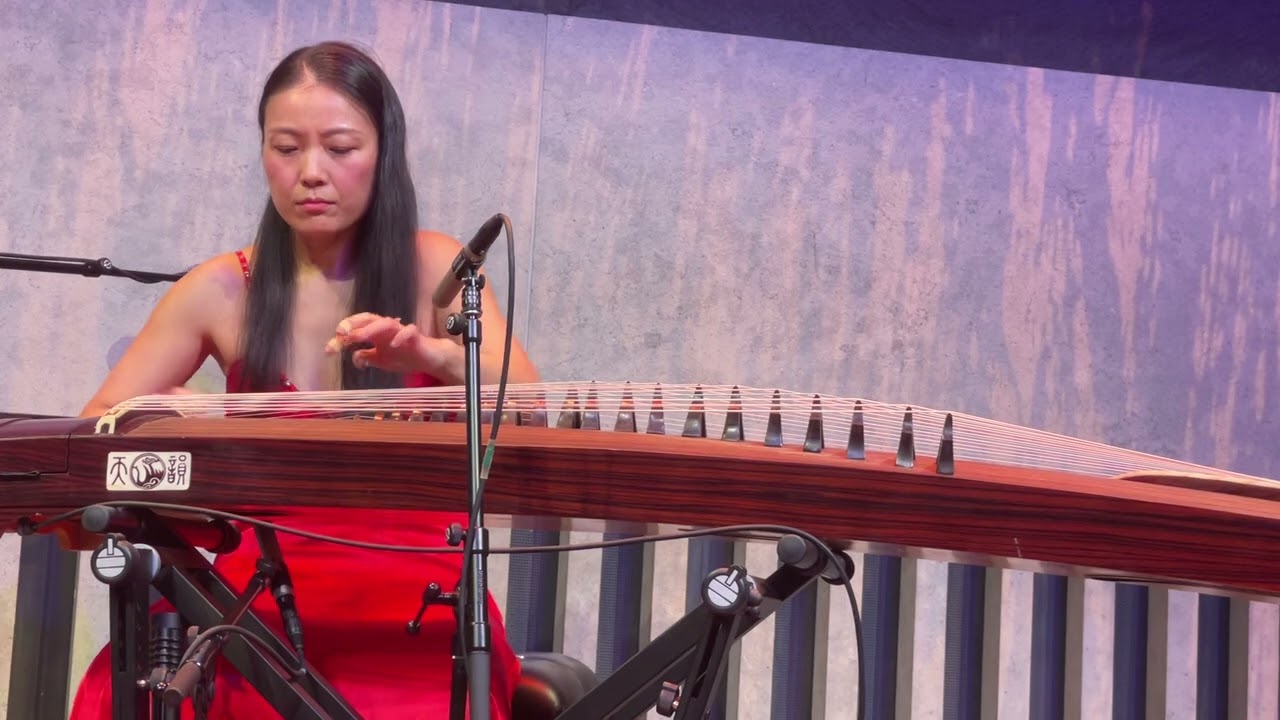 Wu Fei performs GuZheng solo at  David Rubinstein Atrium, Lincoln center April 11, 2024