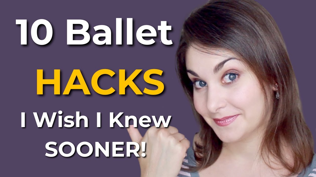 10 Ballet Hacks I Wish I Knew Sooner | Pointe Shoe, Tights & Tutu Tips