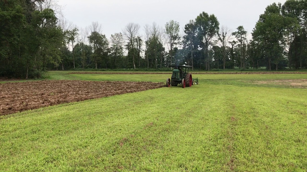 1921 Rumely 20-40 G Plowing At the 2017 OVAM Show At Georgetown,Ohio
