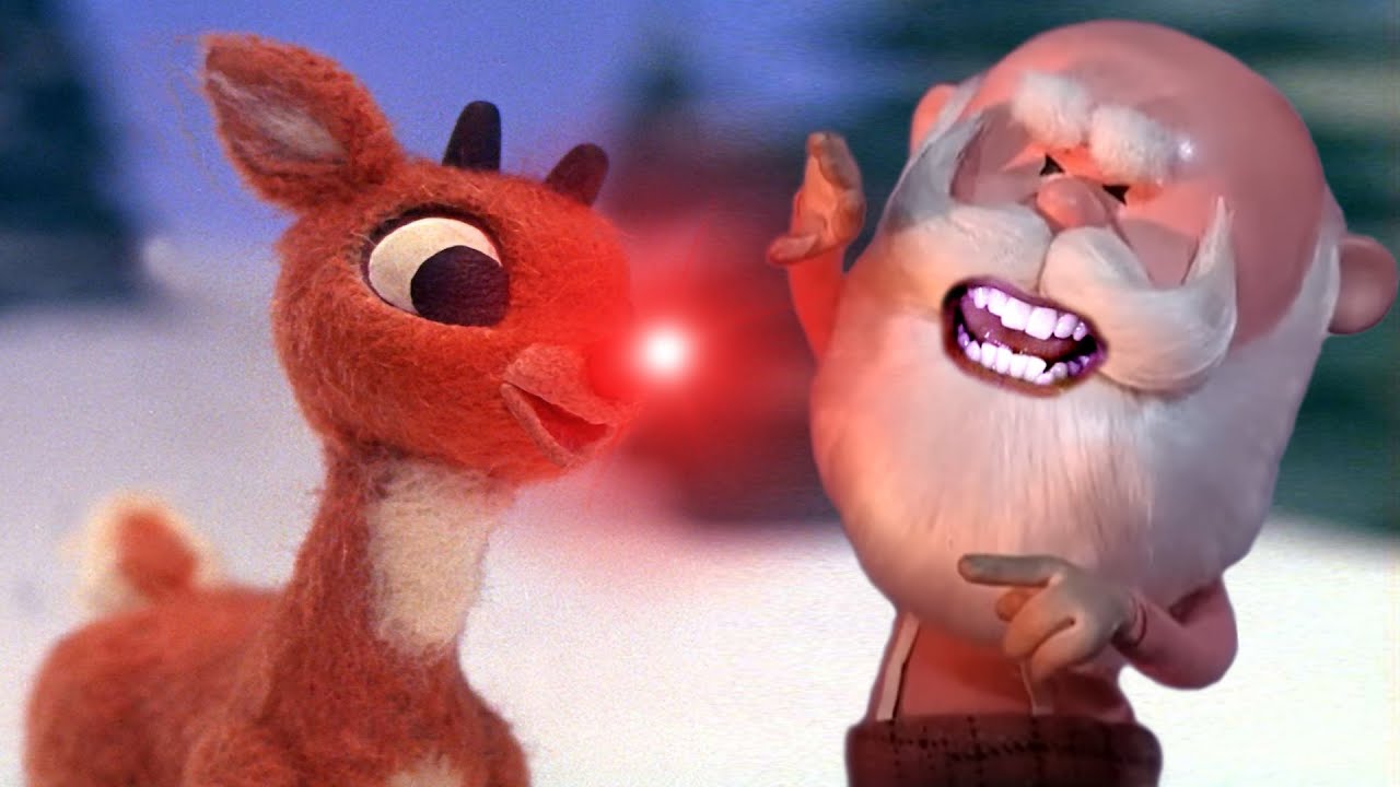 RUDOLPH THE RED-NOSED REINDEER, but funny