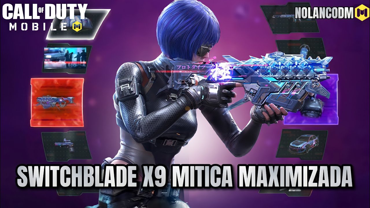 RULETA SWITCHBLADE X9 - NEON LEGEND MAXIMIZADA 😍 | COD MOBILE