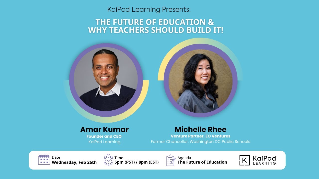 The Future of Education & Why Teachers Should Build It