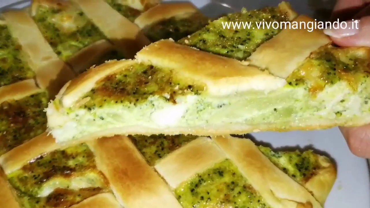 Torta salata con broccoli