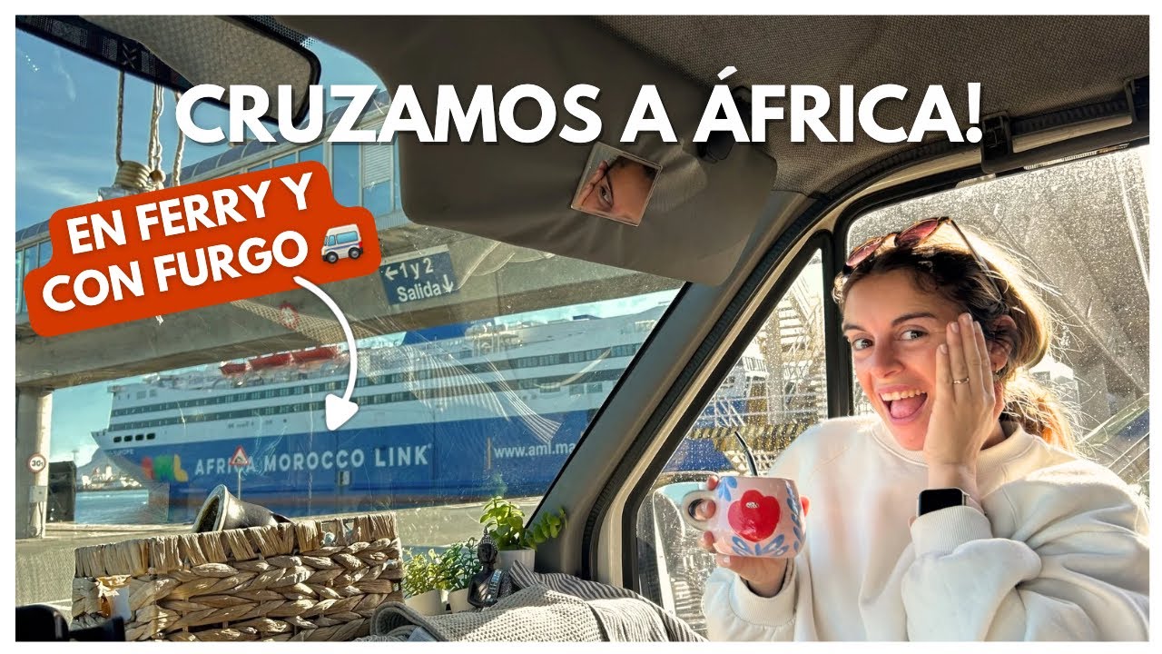 🌍🛳️ DE EUROPA A ÁFRICA EN FERRY! #españa #marruecos #mateandoporahi