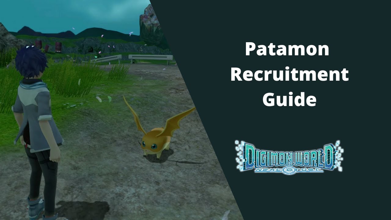 Patamon Recruitment Guide - Digimon World Next Order - 100% Walkthrough Recruitment Guide 2
