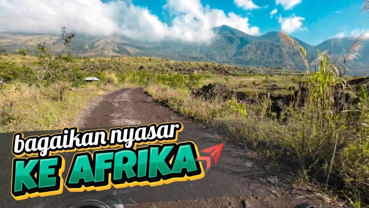 Perjalanan Kagok Edan Menjelajah Kaki Gunung Guntur Pake Motor !!