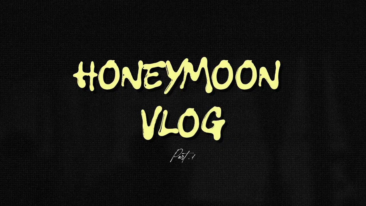 HONEYMOON VLOG1 | 대학원생의 신혼여행 에필로그