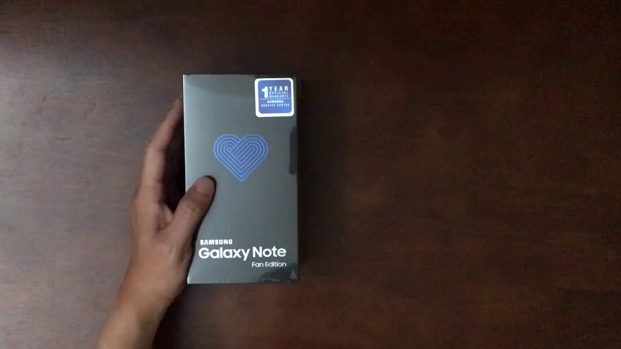 Unboxing Galaxy Note Fan Edition (FE) in 2018