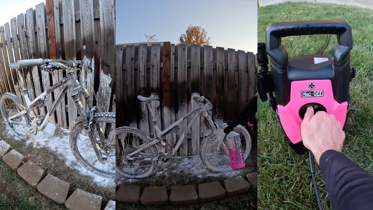 Is this the best way to clean your bike?? Muc-Off Bike Pressure Washer