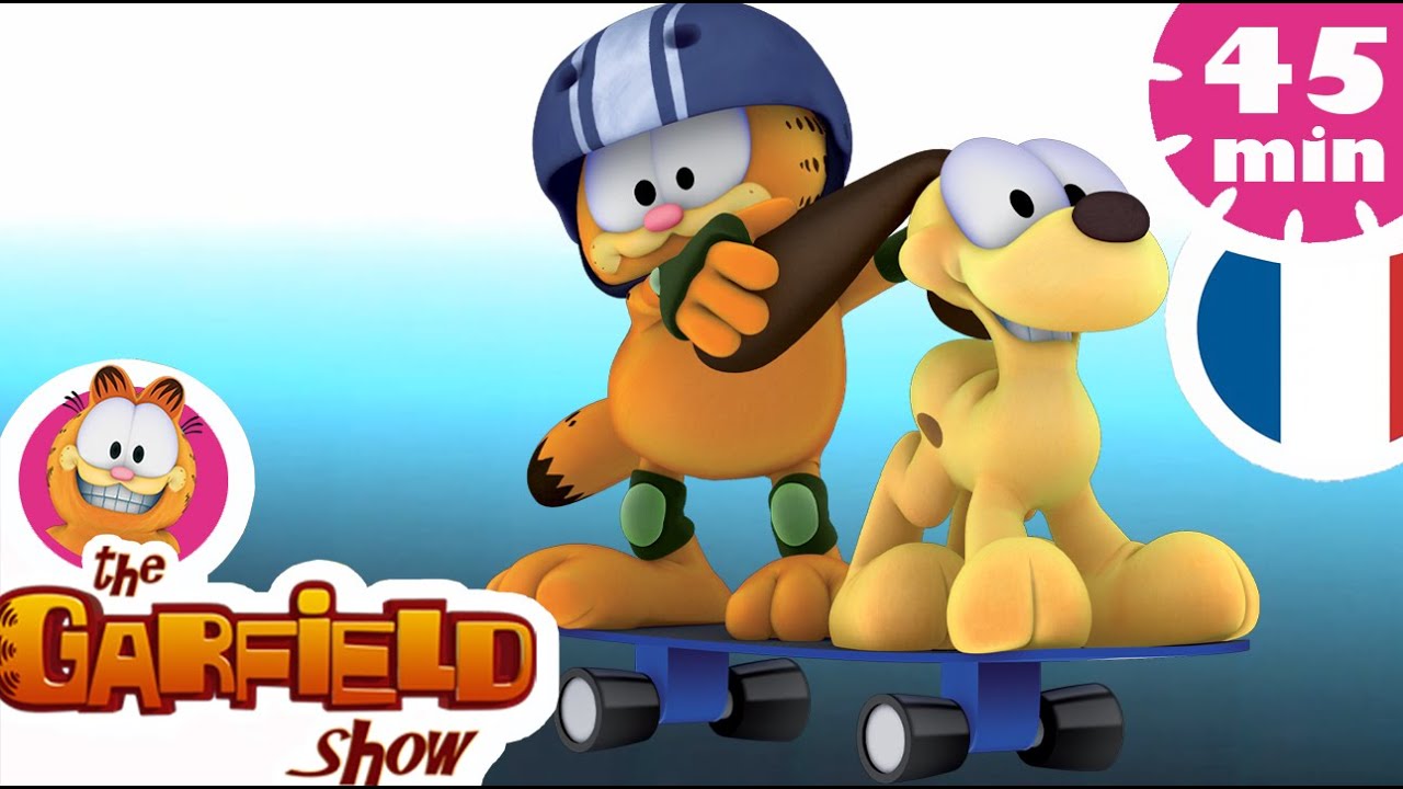 🐈Les aventures de Garfield et Odie!🐈‍⬛-Compilation HD