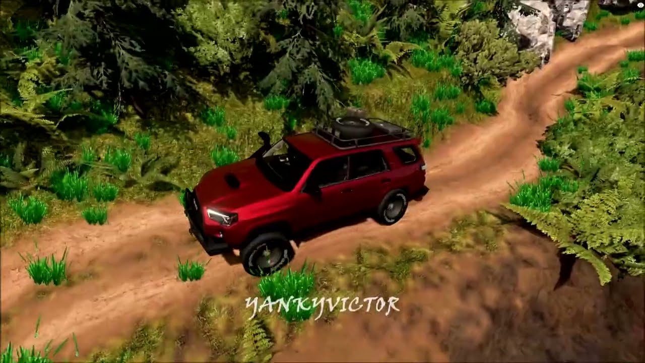 Toyota 4Runner Trail Edition 4x4/OFF ROAD - BeamNG Drive.