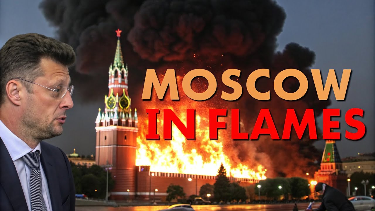 MOSCOW IN FLAMES: Ukraine's Shock Attack Shuts Down Russia world conflict monitor