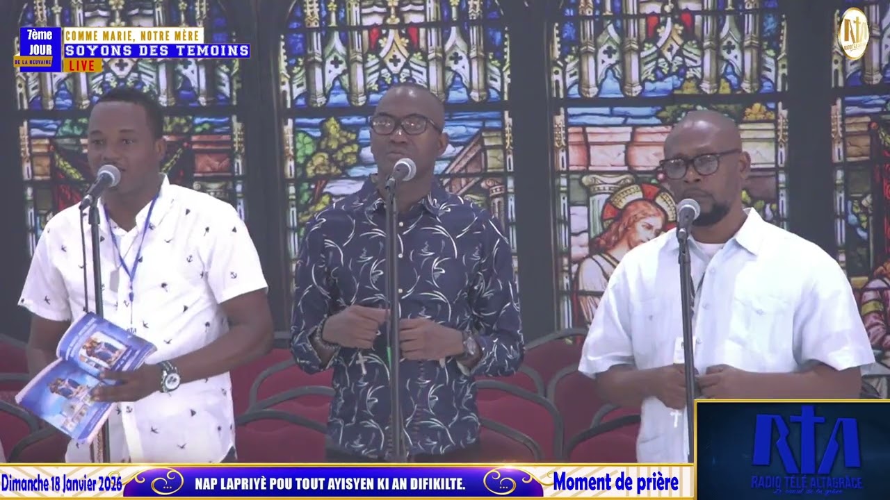 Moment de prière et d'adoration du 7ème jour de la Neuvaine à Notre Dame d'Altagrâce