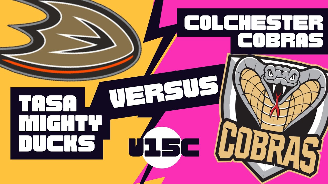 u15c Tasa Mighty Ducks vs West Colchester Cobras March 14 2026 6:20pm