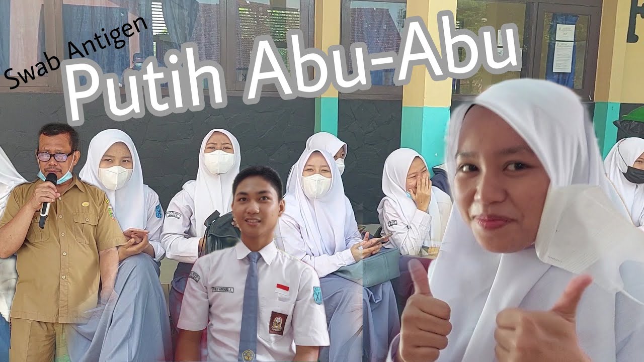 Swab Antigen sekolah // SMAN 1 Natar persiapan PTM,Kecamatan Natar Kabupaten Lampung Selatan