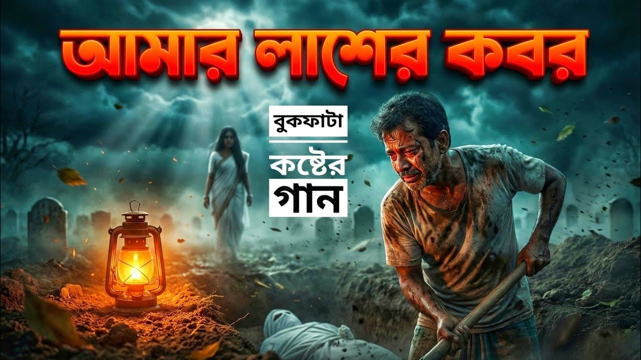 আমার লাশের কবর | বুকফাটা কষ্টের গান | Bangla Sad Song | Heart Touching Audio