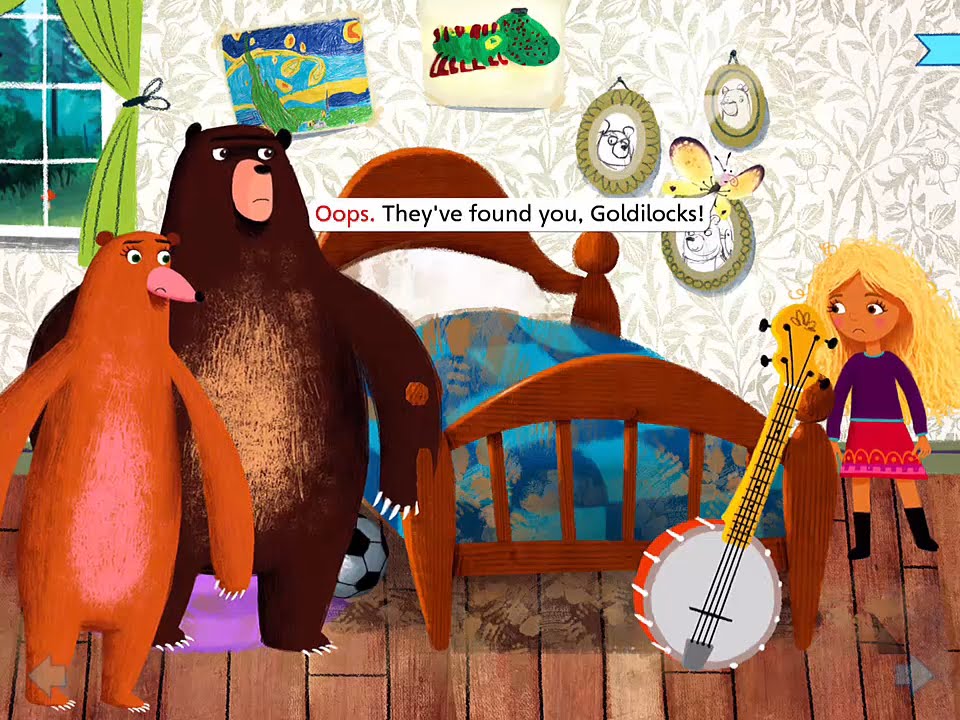 Goldilocks and Little Bear by Nosy Crow - Brief gameplay MarkSungNow