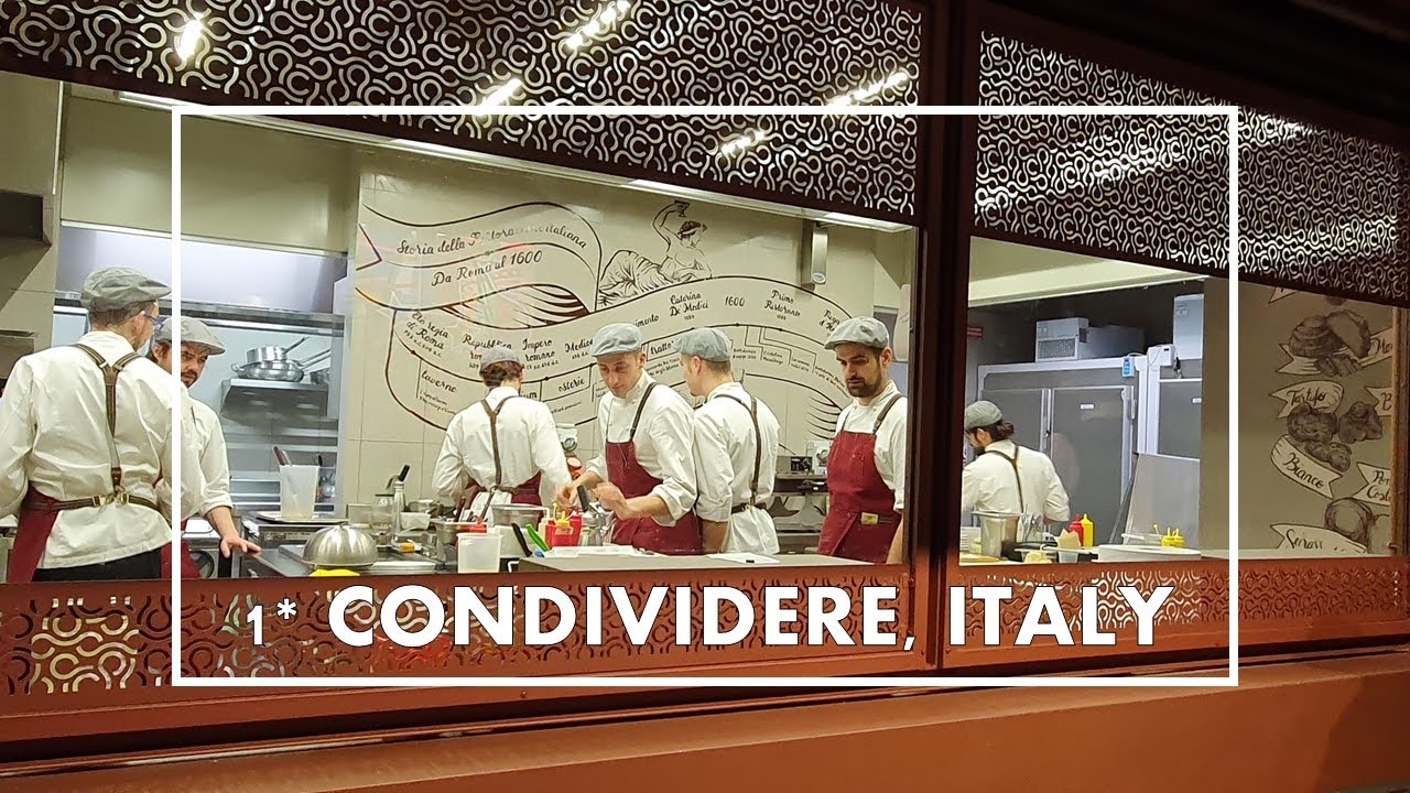 AMAZING 1* CONDIVIDERE: collaboration between FERRAN ADRIA (El Bulli) & Chef Federico Zanasi (Italy)