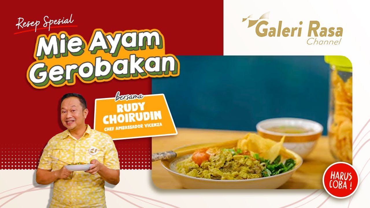 RUDY CHOIRUDIN | MIE AYAM GEROBAKAN UNTUK BERJUALAN ~ MIE AYAM