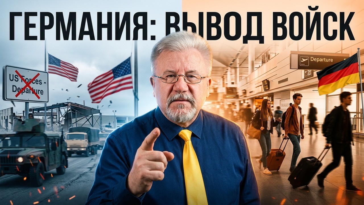 🔥УЛЬТИМАТУМ ТРАМПА: США ВЫВОДЯТ ВОЙСКА ИЗ ГЕРМАНИИ! / МОЛОДЕЖЬ МАССОВО БЕЖИТ ИЗ ГЕРМАНИИ?