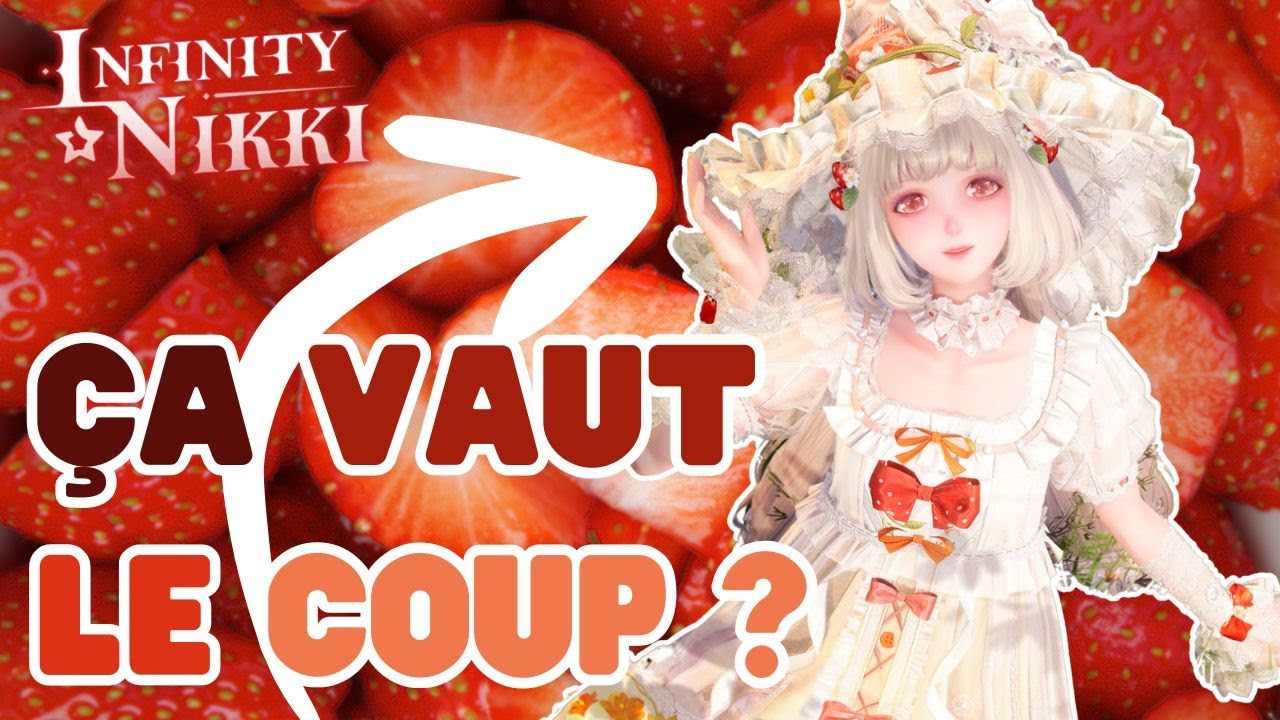 🍓Infinity Nikki : J'ai invoqué la tenue FRAISE, est-ce que ça vaut le coup ?