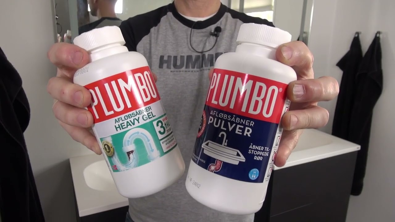 Stoppet afløb? PLUMBO kan fikse det!