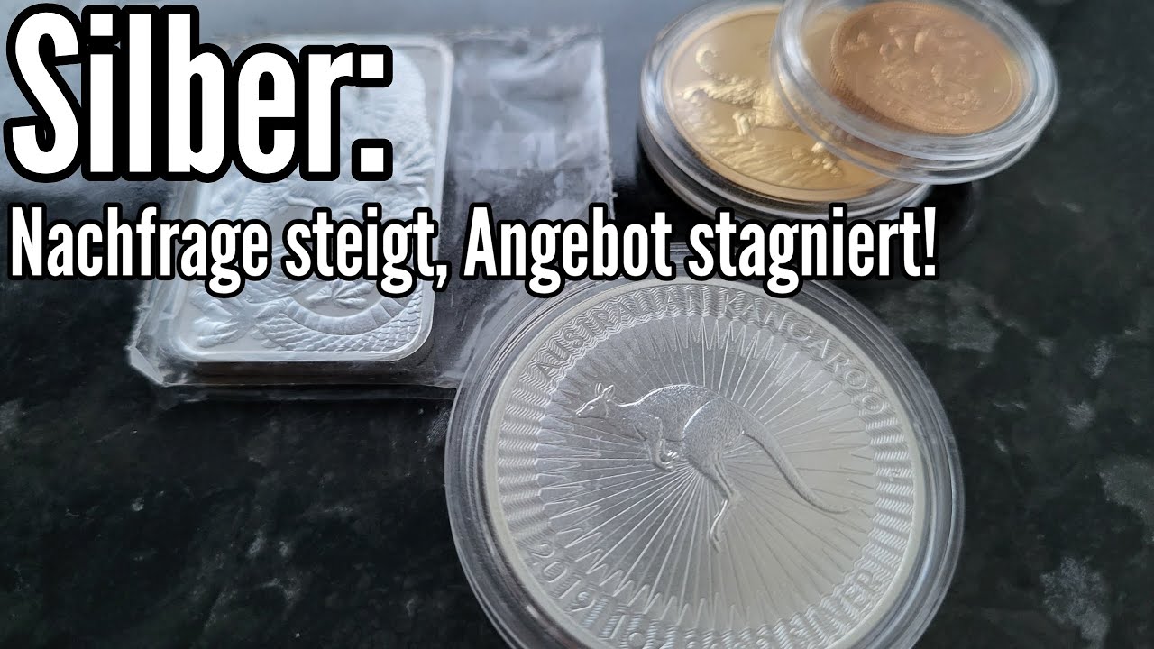 Silber: Nachfrage steigt, Angebot stagniert. Potentiell explosive Mischung!