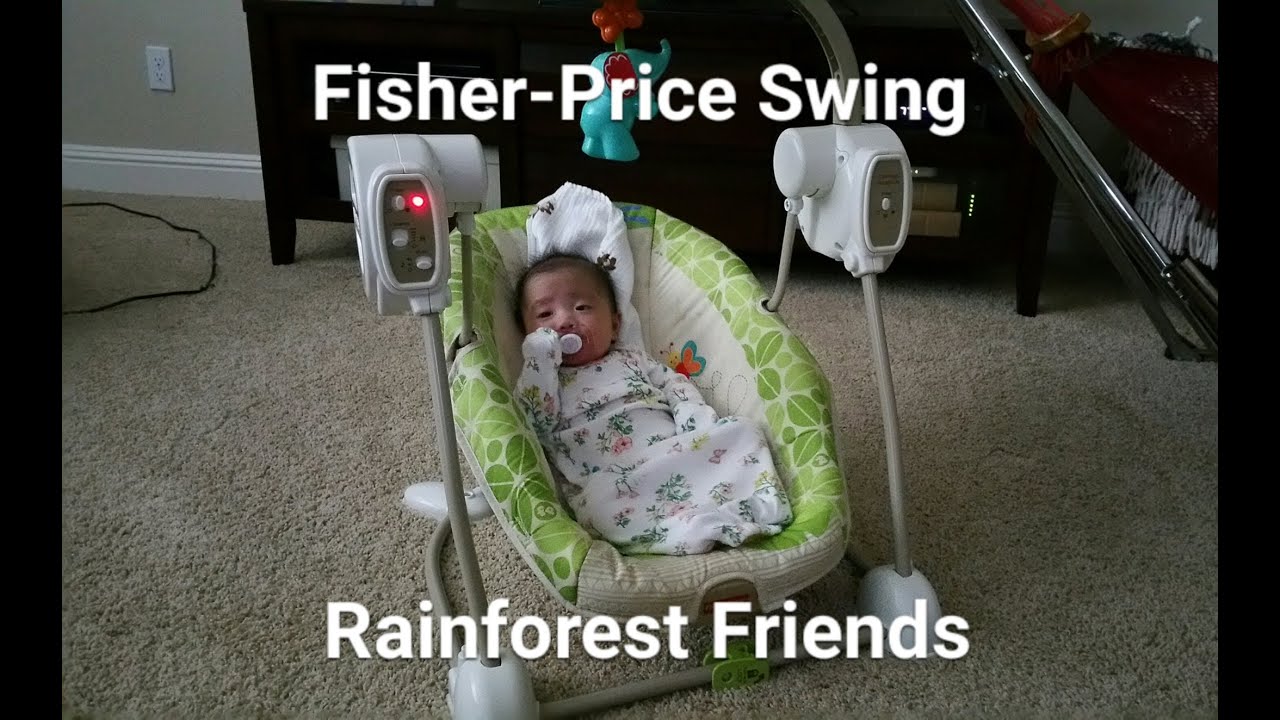 Fisher-Price Baby Swing & Seat - Rainforest Friends Review