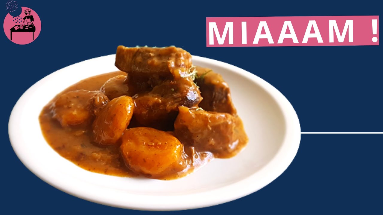 TAJINE D'AGNEAU AUX ABRICOTS [Recette &eacute;tape par &eacute;tape, rapide et simple]