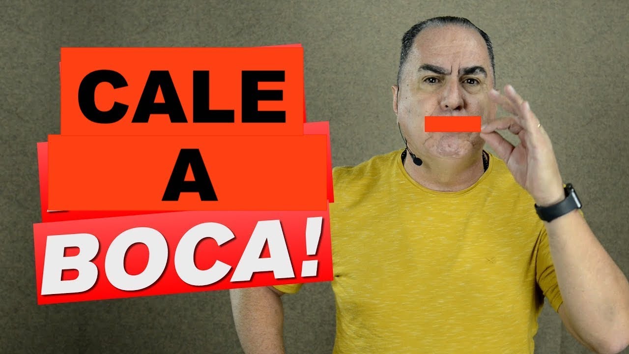 CALE A BOCA E SEJA MAIS FELIZ | IVAN MAIA