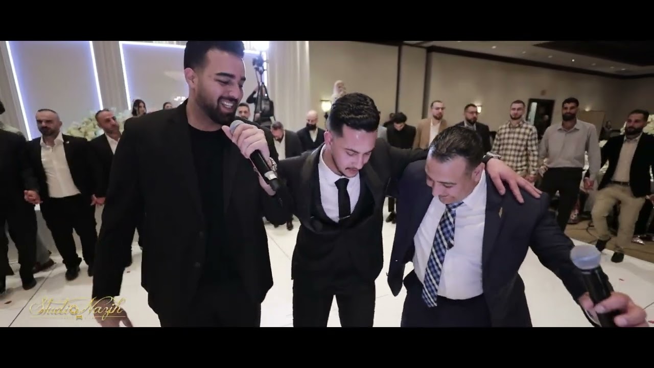 MOHAMMAD WEDDING MEN DABKA دبكة الشباب العريس محمد