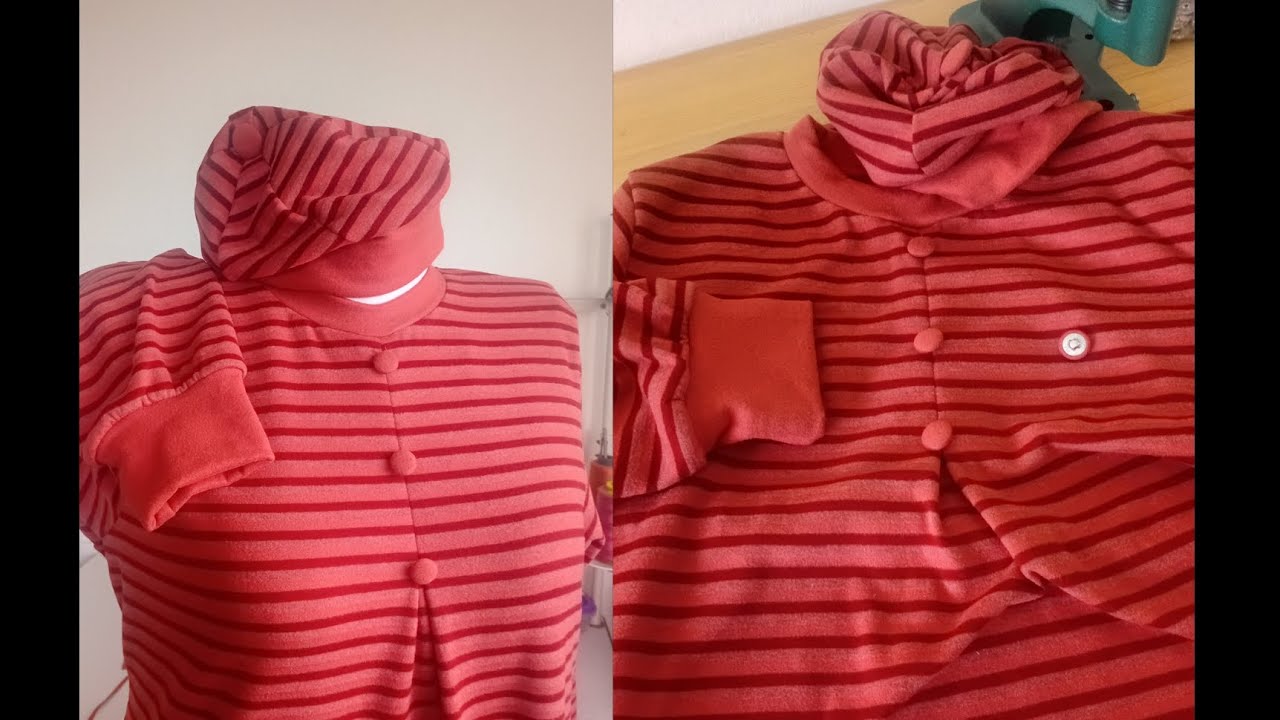 تعلم خياطة بيجامة شتوية للمبتدئين.