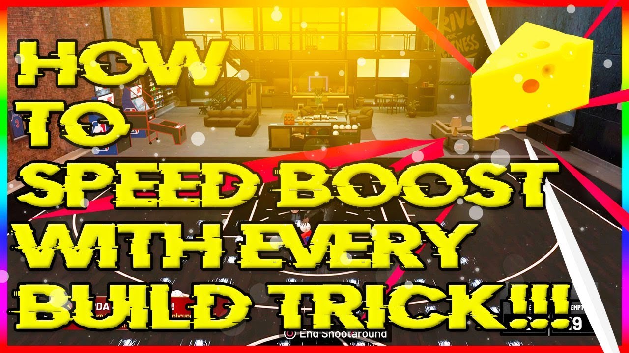 NBA2K19 HOW TO SPEED BOOST WITH EVERY BUILD NEW TRICK!!! (TIPS & TRICKS)