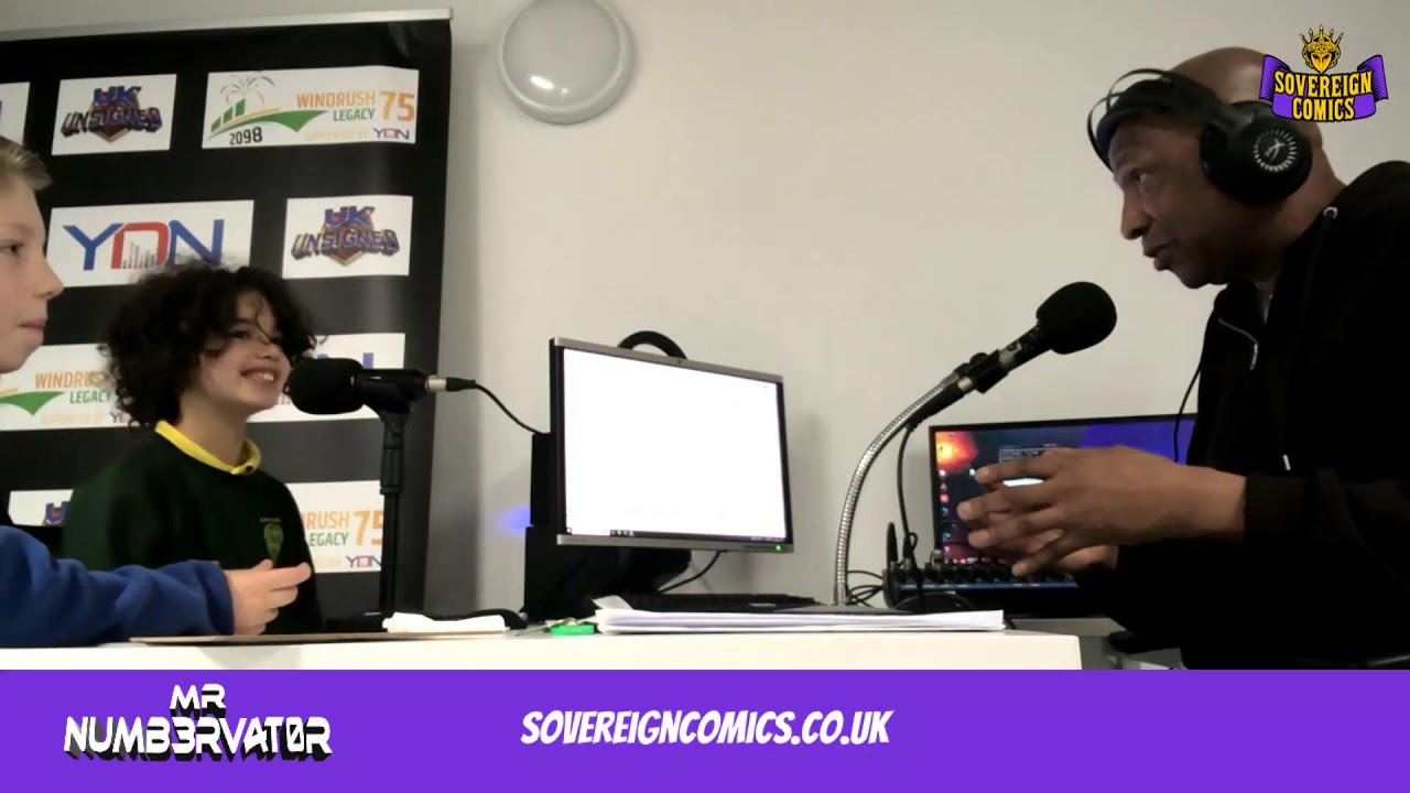 Mr Numbervator Maths Show: Guests Zelig and Cayson