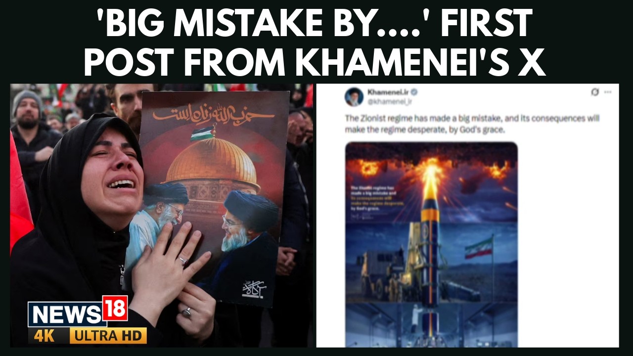 BREAKING: Post from Khamenei’s X Account After His Death: “Zionist Regime Made a Big Mistake” | 4K
