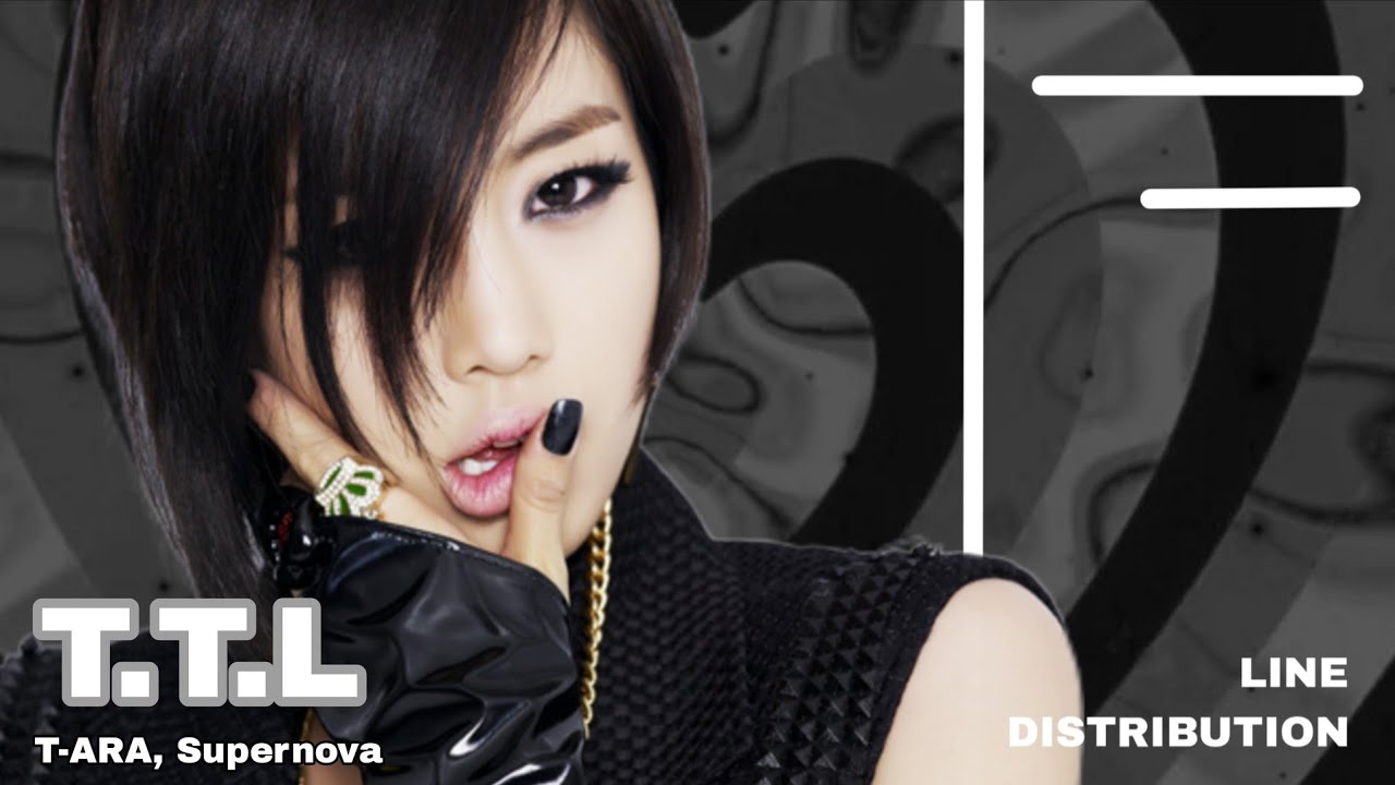 T-ARA, Supernova - T.T.L (Time To Love) [Line Distribution]