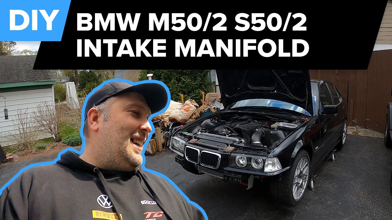 How To Remove A BMW M50, M52, S50, & S52 Intake Manifold (BMW E36 328i, BMW E36 M3. & More)
