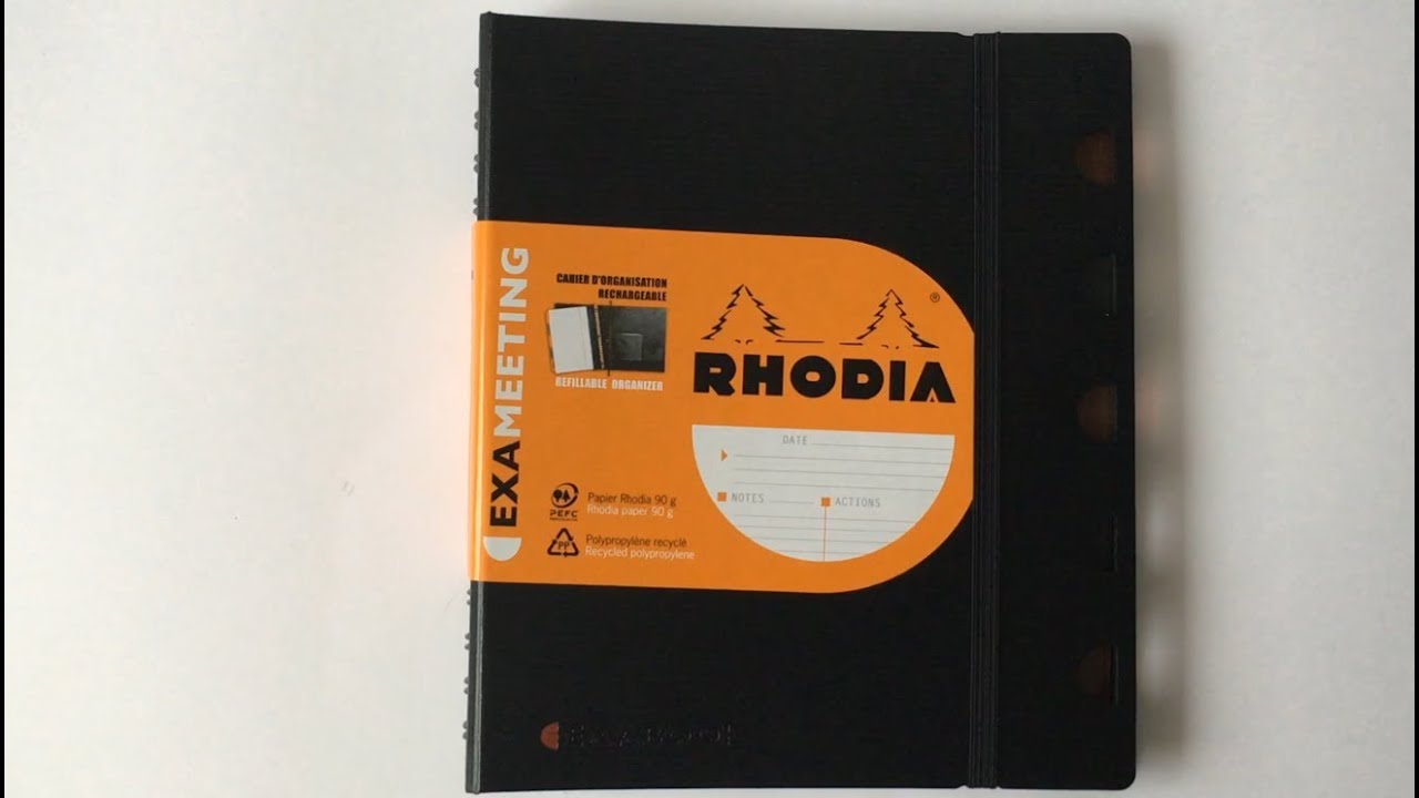 Rhodia Exameeting Organizer