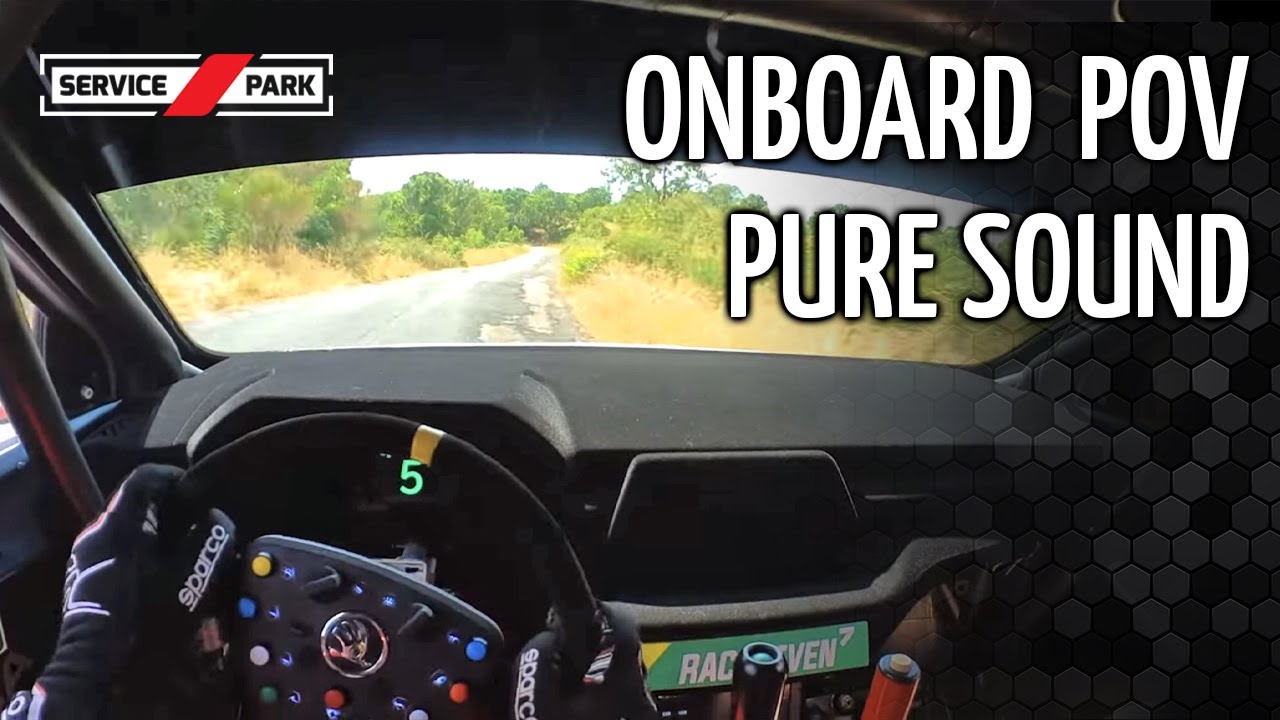 ONBOARD POV PURE SOUND ERC RALLY ROMA CAPITALE 2023 - PET