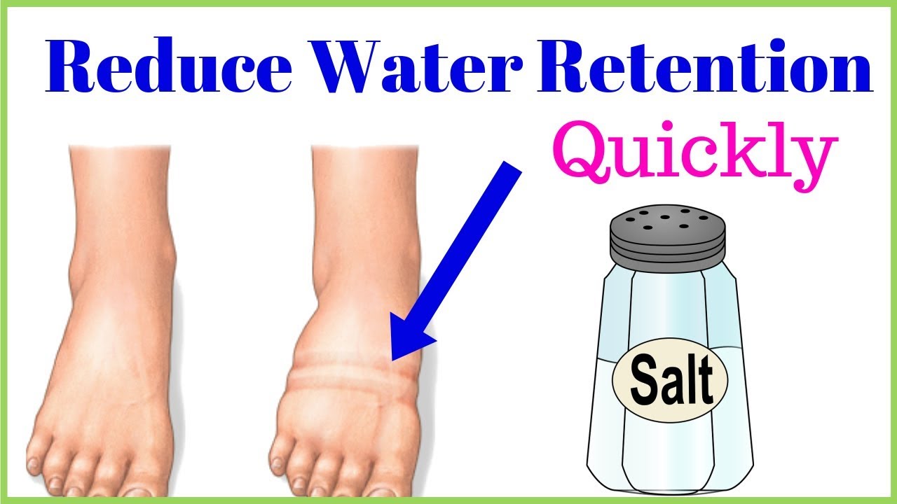 6 Tips to reduce water retention problem