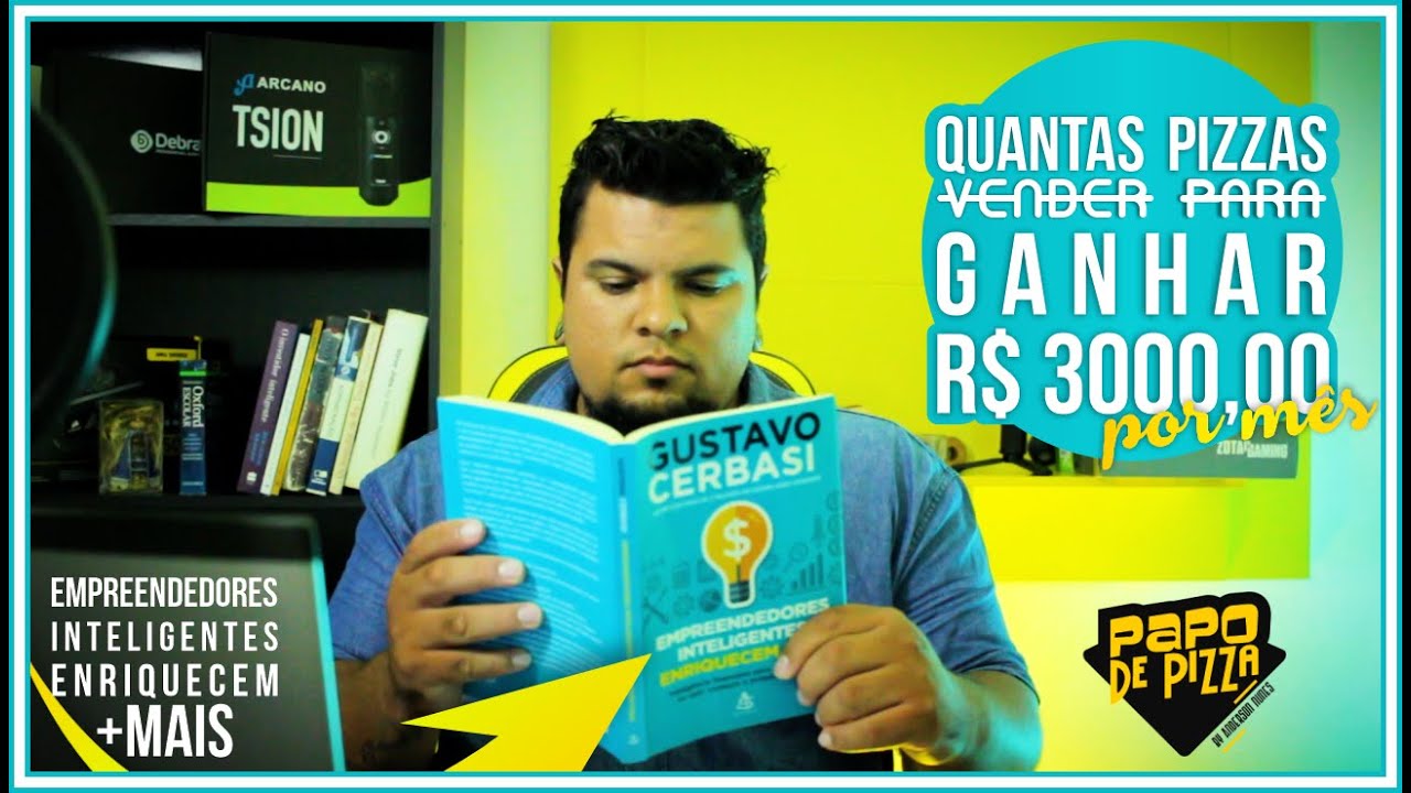Quantas Pizzas Vender para Ganhar 3000,00 por Mês | Ponto de Equilíbrio aplicado na Pizzaria
