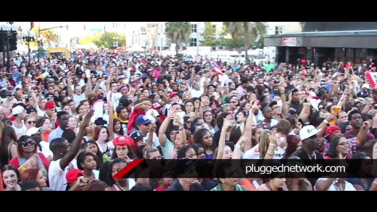 Anuel - B.o.B & T-Pain -Ja rule performing @ POWER 95.3's Festival Calle Orange 2013