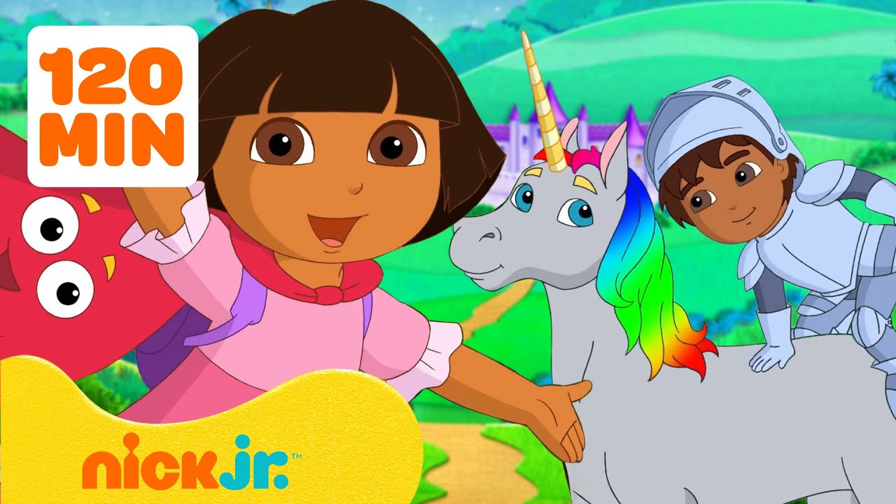 Dora the Explorer | Dora VERKLEIDUNGSMARATHON! ➡️ | 2 Stunden! | Nick Jr. Deutschland
